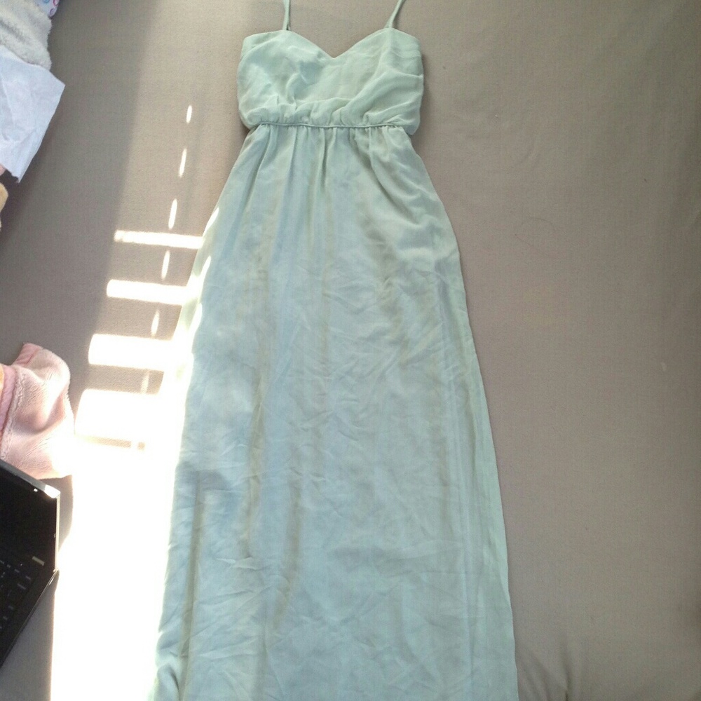 Alfred Angelo Sage Green Bridesmaid Dress